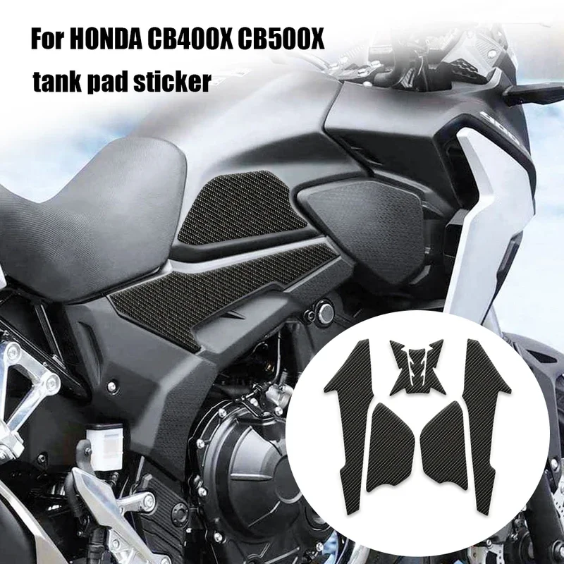 For Honda cb400x CB500X CB 400 CB 500X motorcycle anti slip fuel oil tank pad side knee grip decal protector water proof Sticke