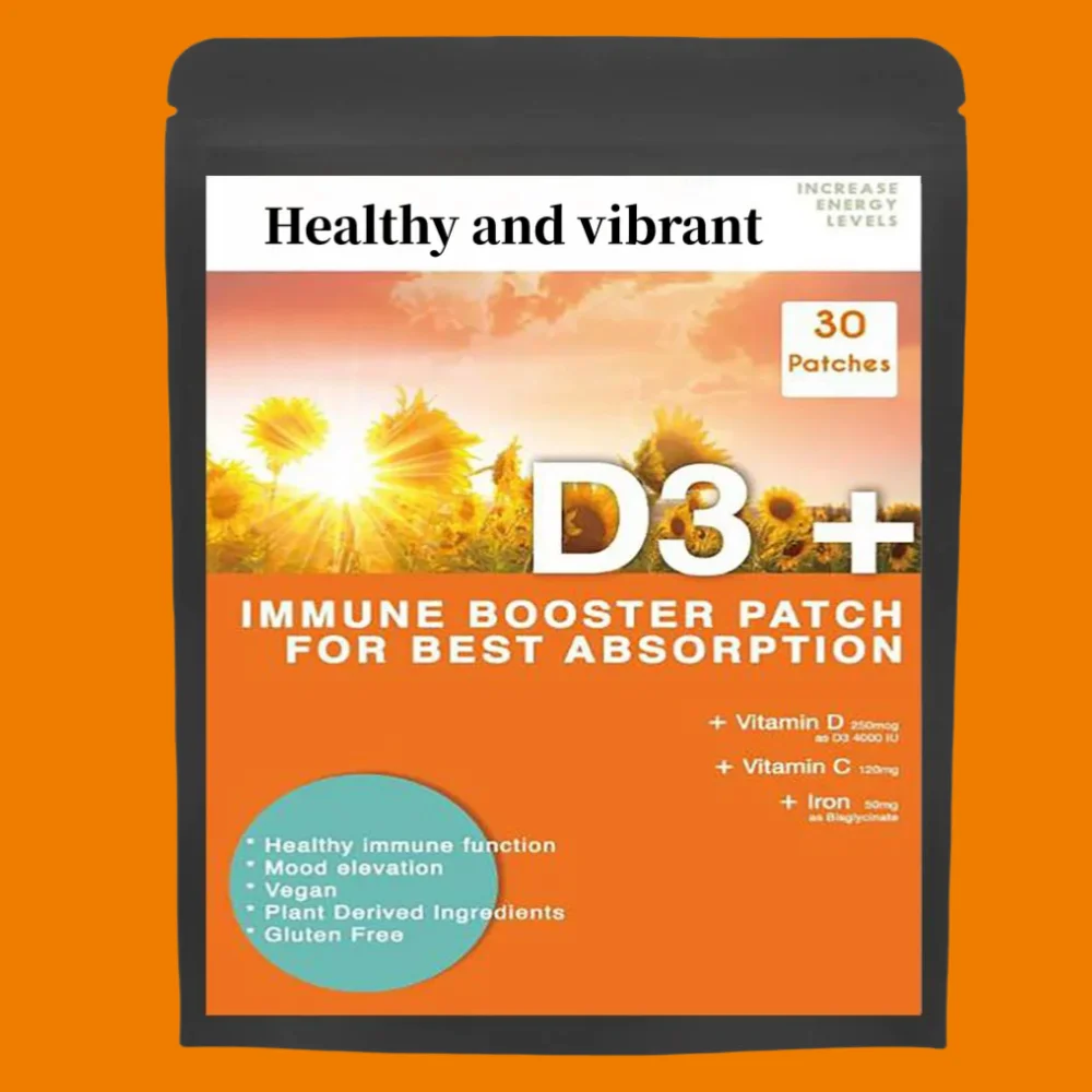 

Vitamin D3 Plus Patches. 30 Week Supply