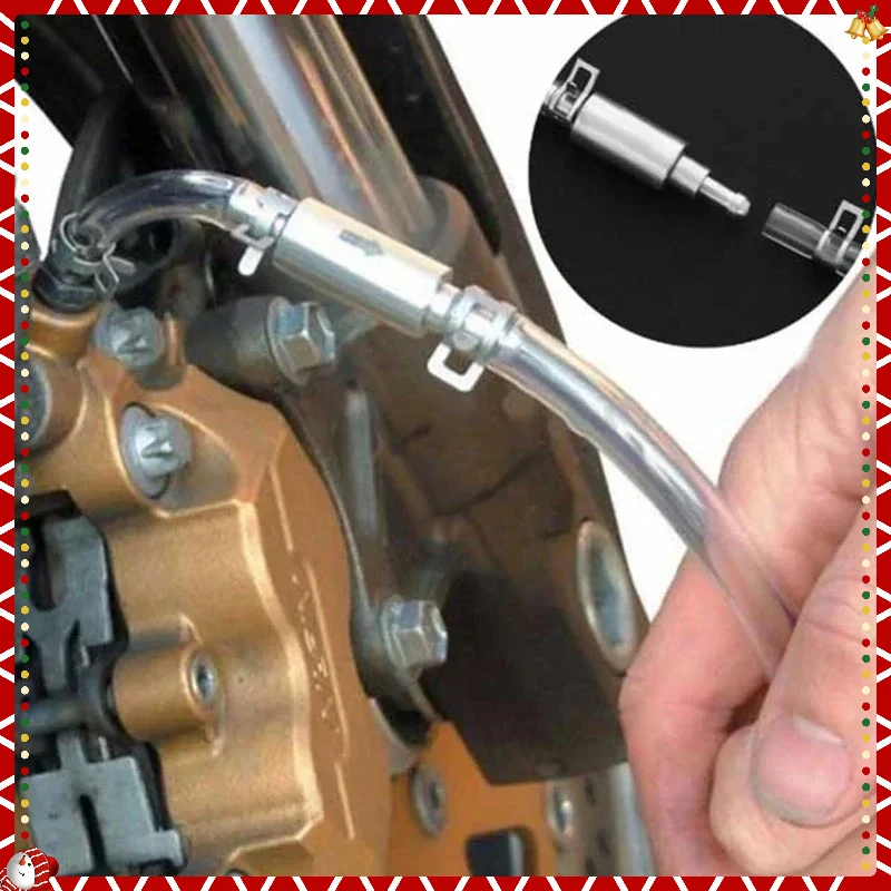 مجموعة خرطوم نازف السيارة الأكثر مبيعًا لعام 2025 - صمام أحادي الاتجاه للنزيف الهيدروليكي للقابض/الفرامل، أداة إصلاح السيارات بمحول بديل