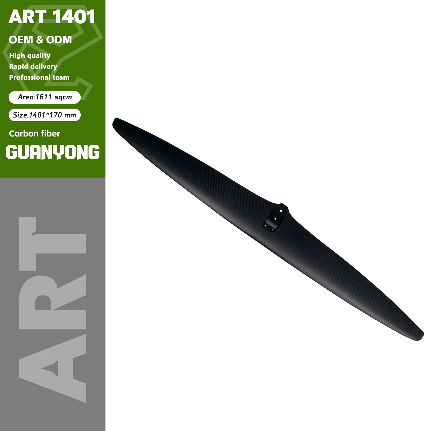 ART PRO 1401 Axis Foils Hydrofoil, Tabla de Foil de Carbono para Kitesurf, Surf y Deportes Acuáticos, Ala EFoil Hydrofoil