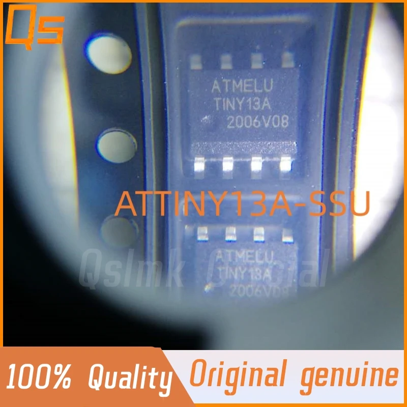 ชิปไมโครคอนโทรลเลอร์ SOP-8 ATTINY13A ATTINY13A-SSU ของแท้ใหม่