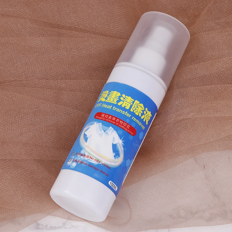Premium DTF Liquid for Print Pattern Removal, Adhesive Powder and Vinyl Glue Cleaning Solution