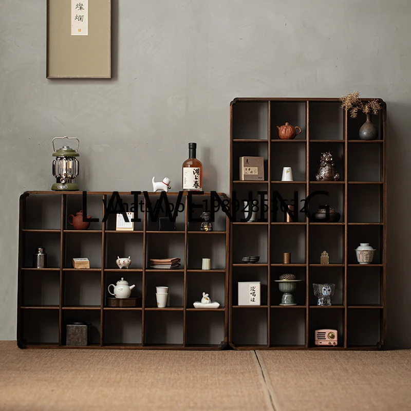 

GZ-Z Solid Wood Tea Set Storage Rack Display Stand Chinese Duobao Pavilion Tea Set Storage Rack