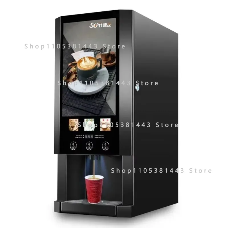 Flavors To-uch Screen Cof-fee Vending Machine Public Ho-me Farms Hotels Restaurants N-ew 220V Motor Fo-od Ho-me Use