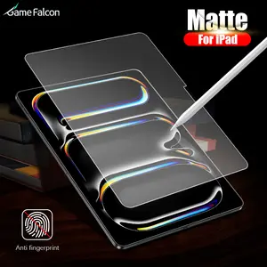 Bilashmart Matte Screen Protector iPad Pro 13 M4 M5 Air 11 M3 M2 5 4 3 Mini 6 7 A16 10 9 10th 9th Generation 12.9 Paper Tempered Glass