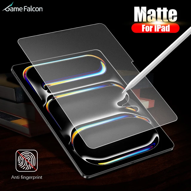 Matowa folia ochronna na ekran do iPad Air M4 11 M3 M2 5 4 3 Pro 13 M5 12.9 A16 10 9 10. 9. generacji Mini 6 7 Paper Szkło hartowane