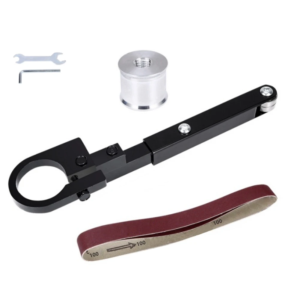 270*20mm Angle Grinder Belt Machine Alloy Material Construction Double Bearing Support DIY Woodworking For Angle Grinder