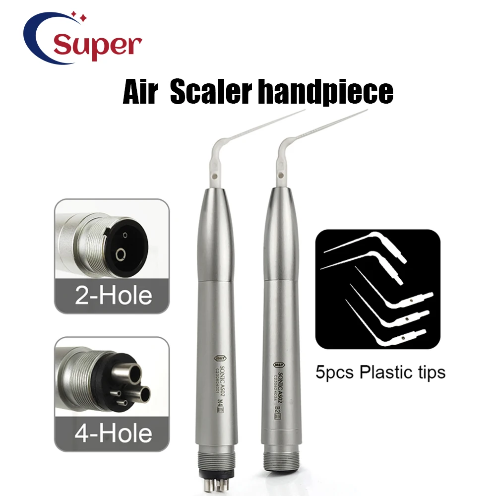 

Стоматологический пневматический скалер, наконечник для эндодонтии, активации, ирригации, периодонтального удаления зубного камня, 2/4 отверстия, с 5 пластиковыми насадками, стоматологическое оборудование
