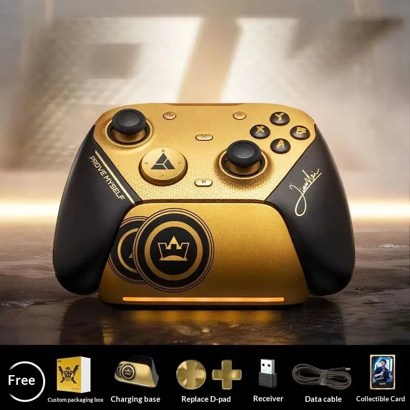 G7Pro 8K PC Champion Edition Game Controller Wireless Bluetooth Tri-Mode Tmr Joystick Steam Switch Apex Esports Game Accessories