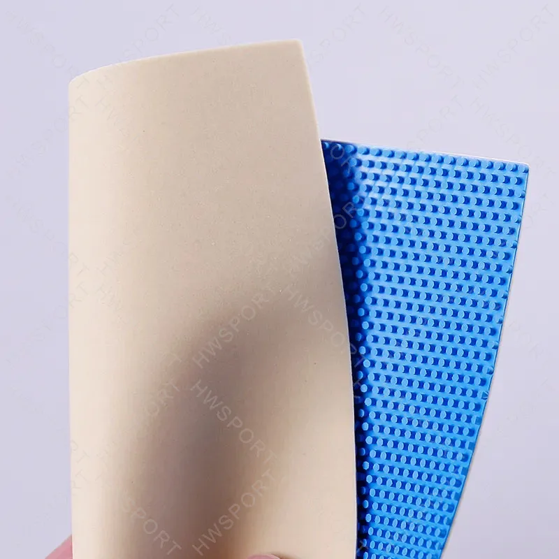 YINHE 955 Table Tennis Rubber Long Pimples Anti-spin Ping Pong Rubber Sheet 955 OX/0.7mm Sponge