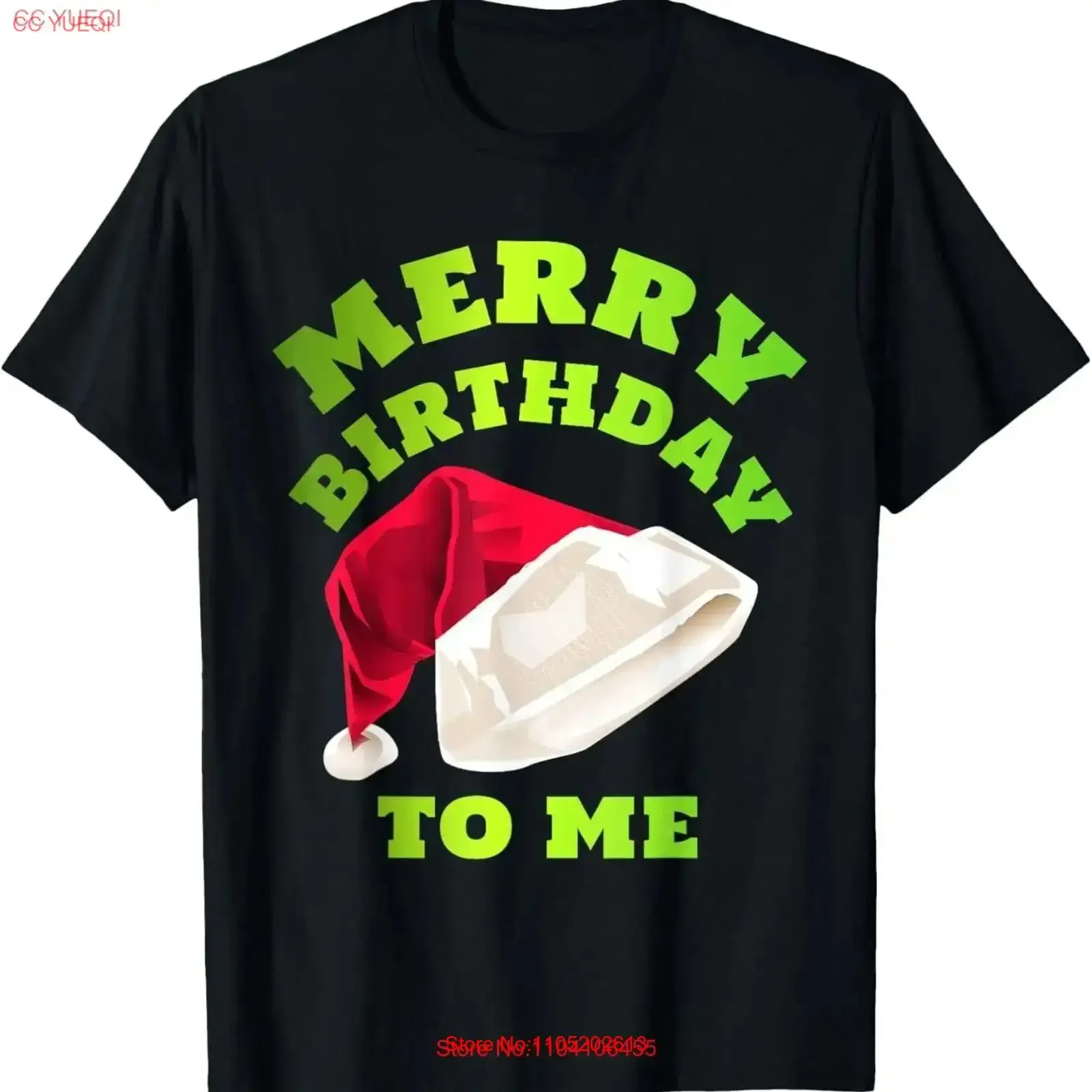 

NEW LIMITED Merry Birthday To Me T Shirt Happy Christmas Best vintage Washed designer clothes graphic Top For Everyday Wear