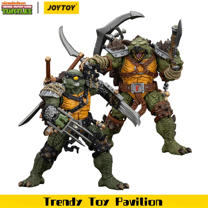 

【JOYTOY】TMNT-Slash Tokka 2 шт. 1/18 игрушки для кукол