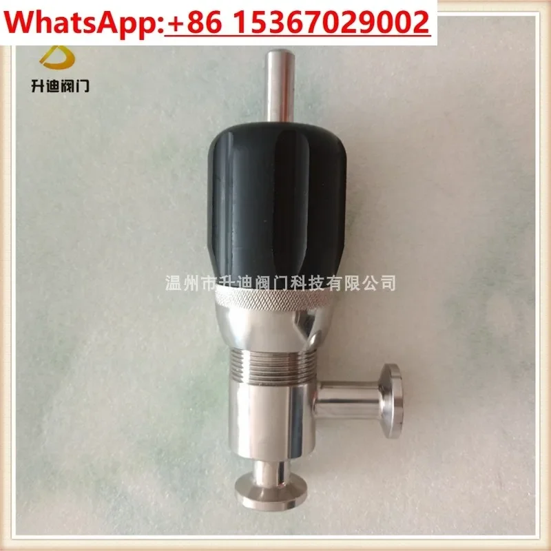 DN10 quick installation sanitary mini safety valve 316L food grade stainless steel exhaust valve