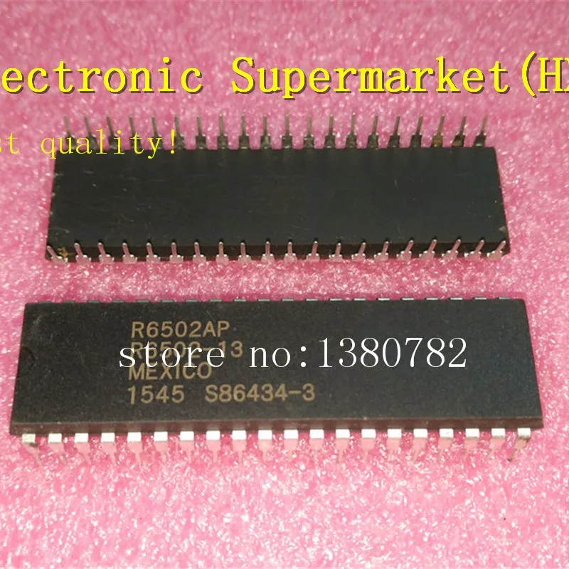 

Free Shipping 2pcs-10pcs/lots R6502AP R6502 DIP-40 IC In stock!