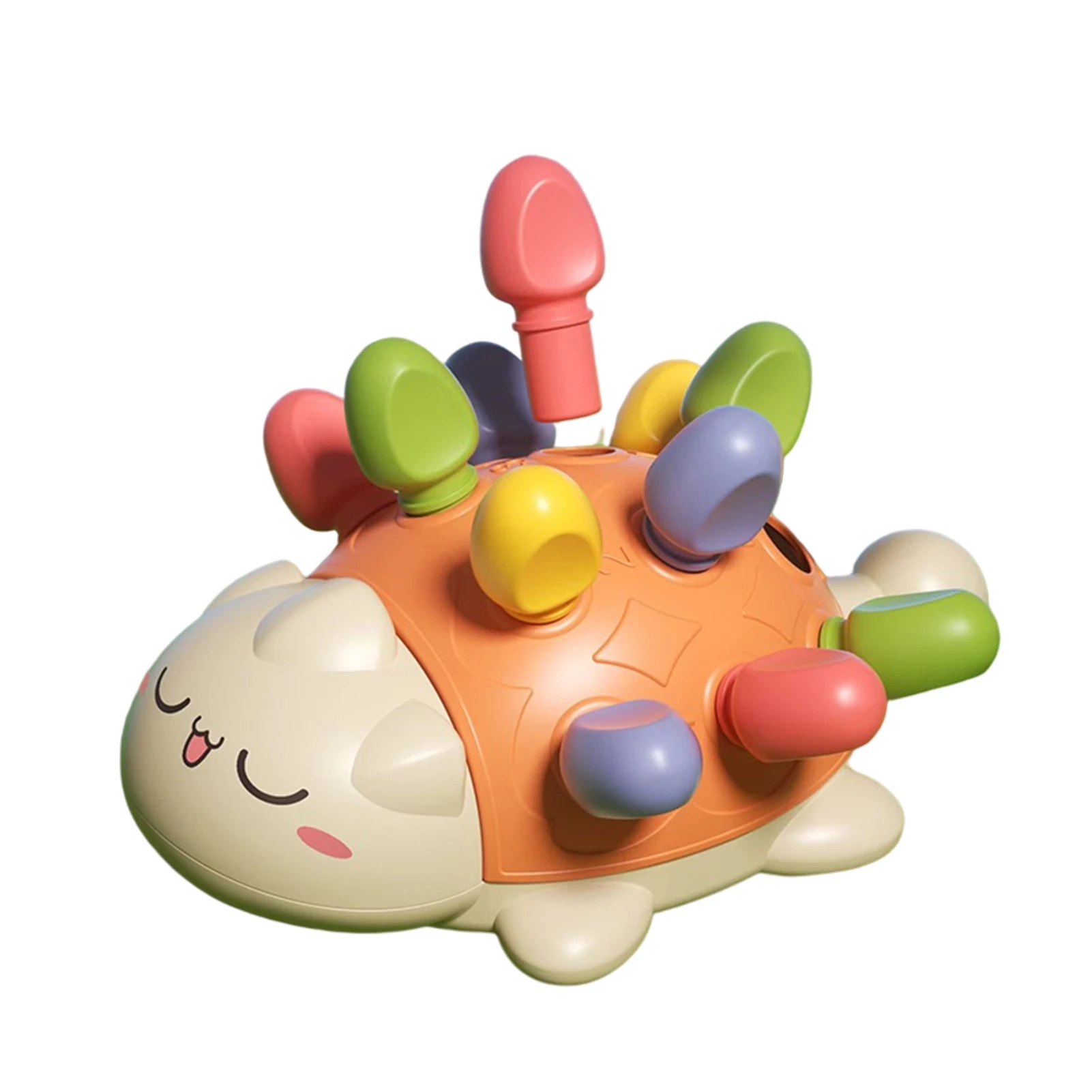 Inserir dinossauro/ouriço quebra-cabeça brinquedo jogo treinamento de motor fino coordenação mão-olho presente para crianças