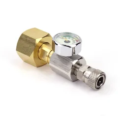 Adaptador CO2/HPA conector a desconexión rápida para aire