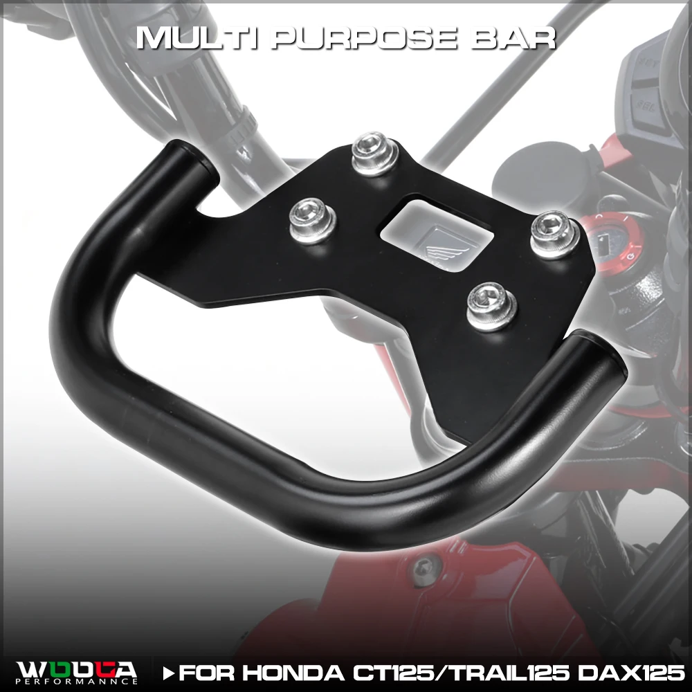 

Multi Purpose Bar For Honda CT125 Hunter Cub Trail125 DAX125 2020-2023 Navigation Bracket Bar Phone Mount Holder Hanging Stand