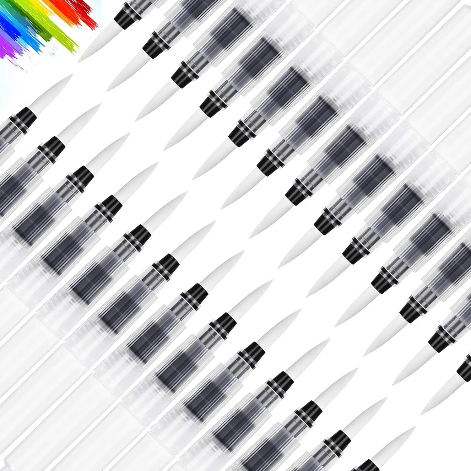 

14 шт. ручки-кисти для акварельных кистей, набор акварельных кистей, акварельные ручки, набор акварельных кистей, многоразовая ручка-кисть