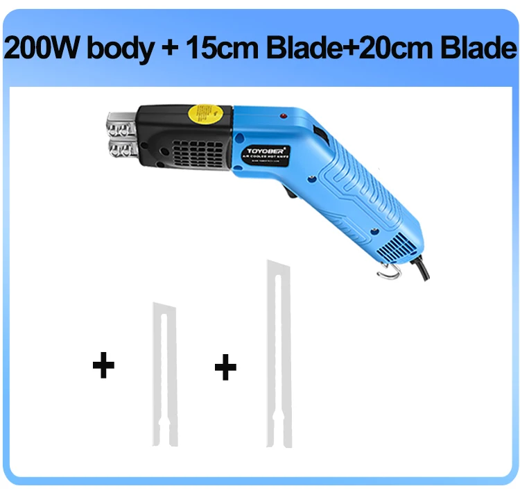 Air Cool Hot Knife Foam Cutter Tool Machine Steken Groef Piepschuim Polystyreen Stof Touw Cutter Elektrische Verwarming Heet Mes - afbeelding 1