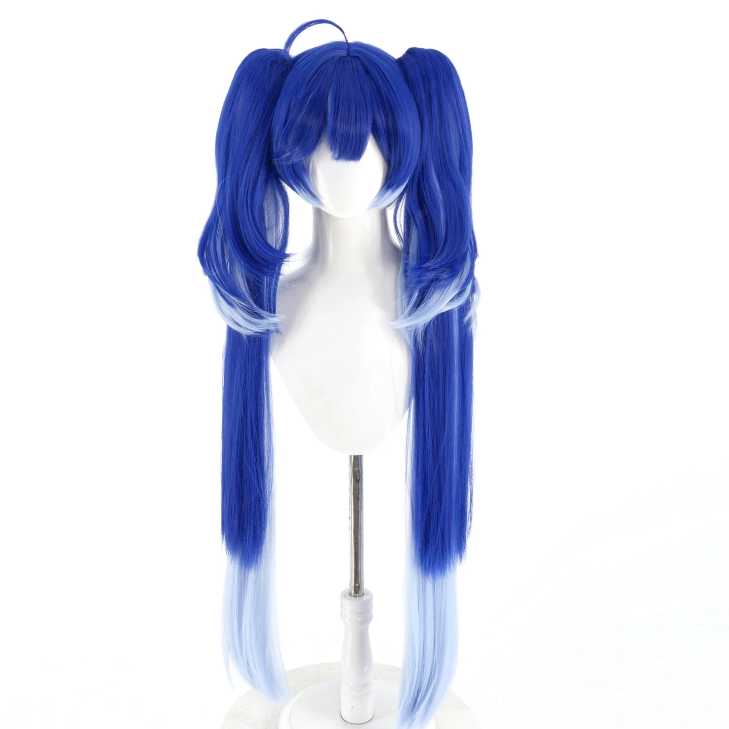 Spiel Wuthering Waves Iuno Cosplay Perücke Iuno Cosplay Lange Doppel pferdeschwänzen Haar Outfit Für Hallowmas Party Erwachsene Frauen Männer