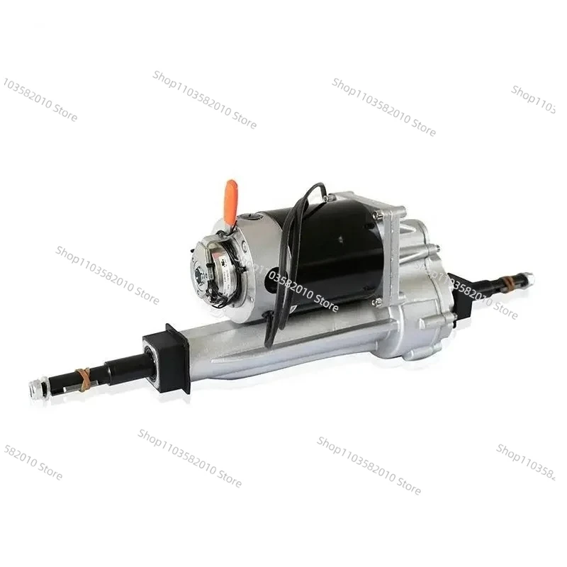 24v 36v 48V DC mini transaxle motor trolley conversion rear axle for wheelbarrow wheel chair electric golf cart