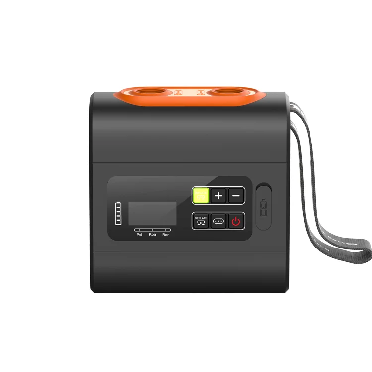 Gr‑133P Rechargeable Electric Air Pump 22Psi 5000Mah Dc11 1V Portable Inflator For Tent