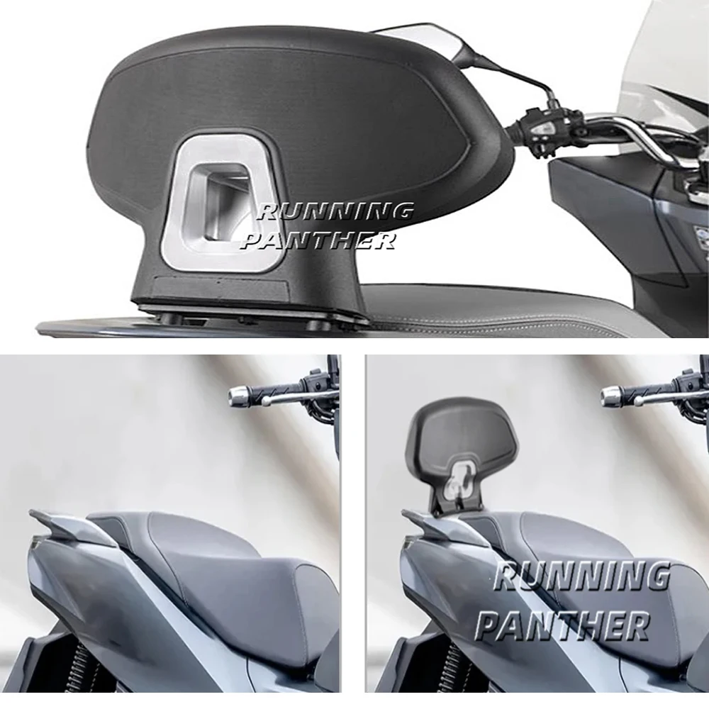 

NEW FOR HONDA PCX 125 150 Motorcycle Black Rear Passenger Seat Backrest Cushion Back Rest Pad PCX125 2014-2020 PCX150 2014-2018