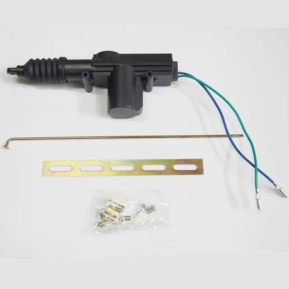 QXNY Locking System Actuator Automobile Central Door Lock Motor Kit Heavy-Duty 12V Power Locking System Single Gun Type Kit.
