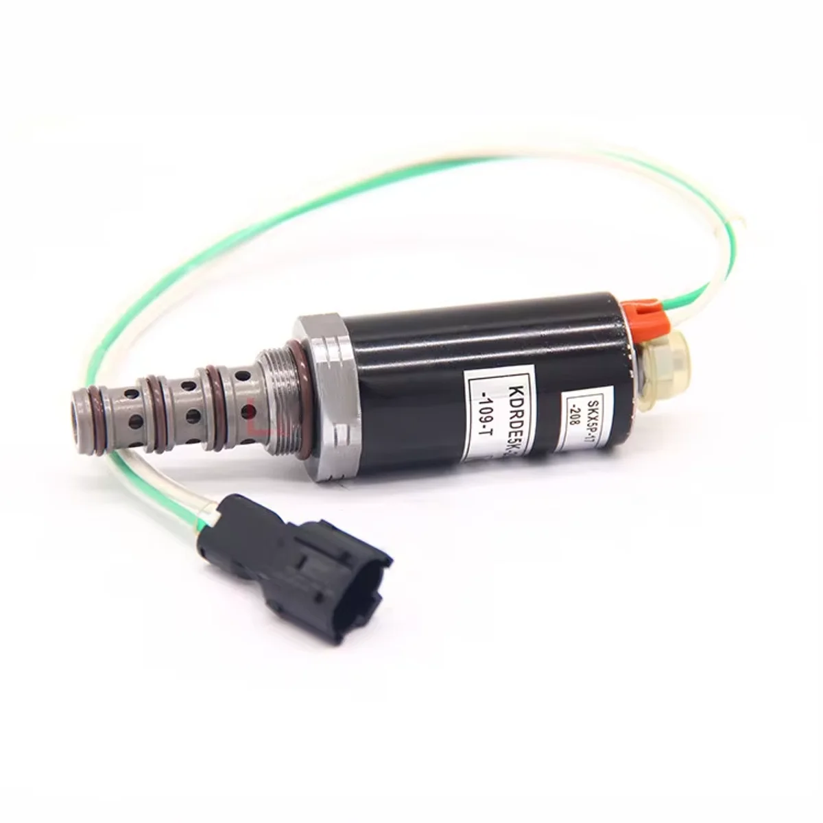 

For Excavator Accessories SH200-2 KDRDE5KR-20/40C13-203A SKX5P-17-210 NO.0809 SOLENOID VALVE Hydraulic Pump Solenoid Va
