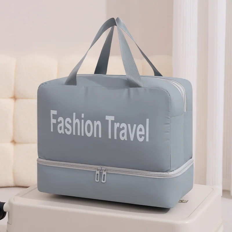 

Fitness Handbag Large Capacity Travel Duffel Tote Portable Luggage Storage Bag with Shoes Compartment Gym Sports Crossbody Bag