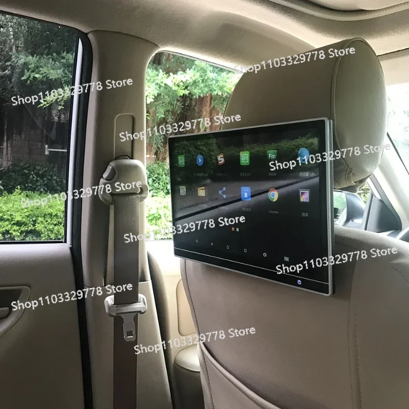 NX RX ES UX Car Seat Entertainment System 12.5 Inch Headrest   for Support Wifi 128G Extension Storage