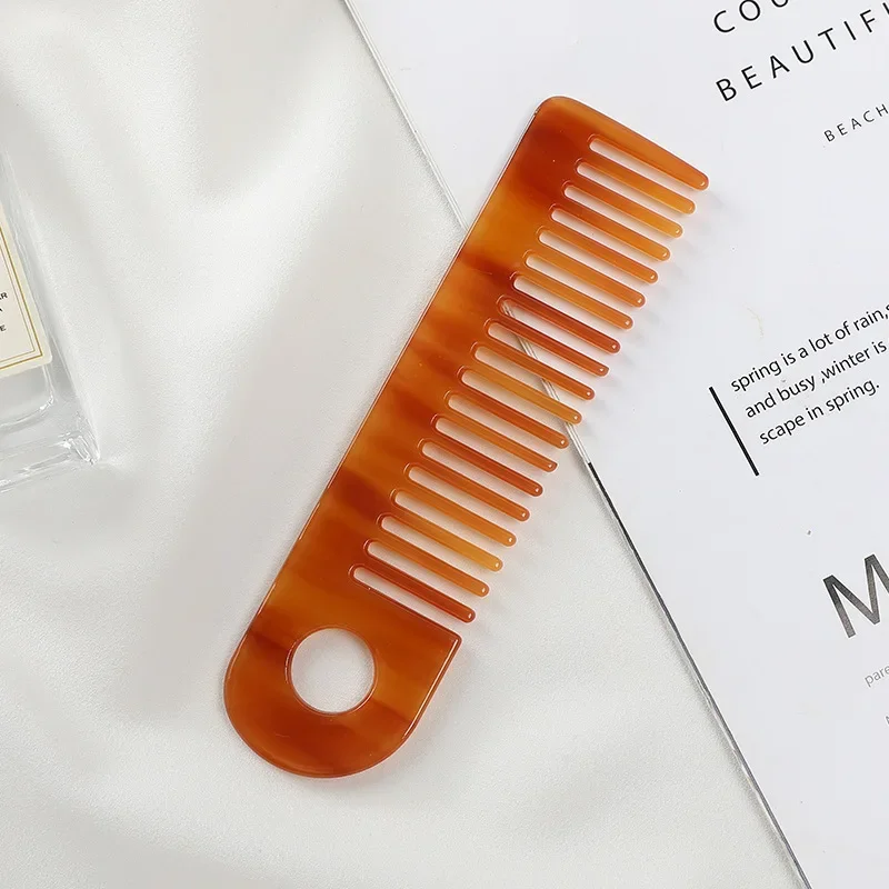 Acetate Hair Styling Combs Colorful Hairdressing Comb Hairbrush for Women Girls Hair Style Barber Salon Accessories Hair Combs