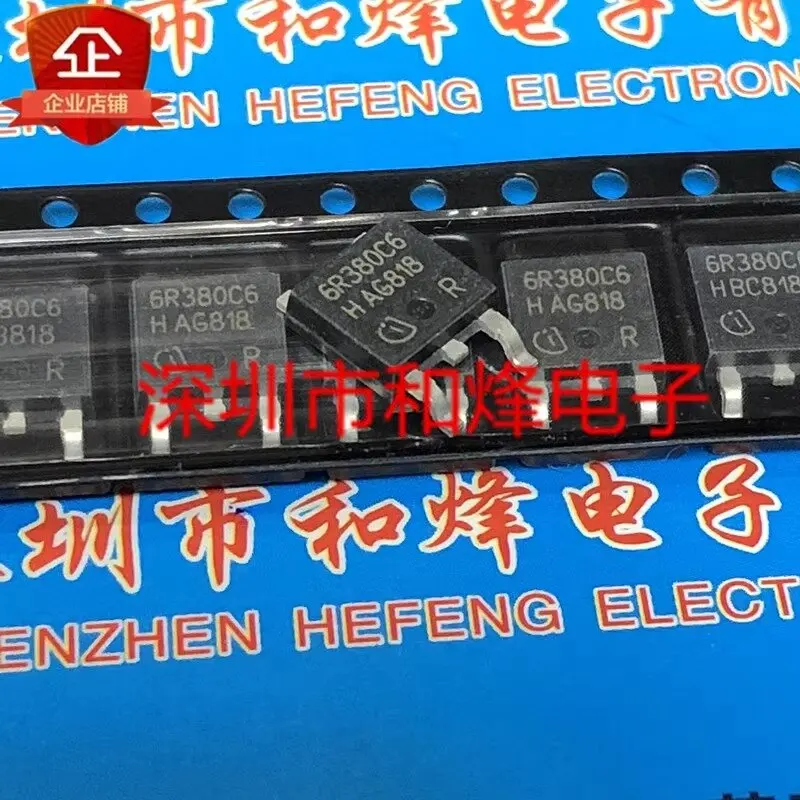 5PCS 6R380C6 IPD60R380C6 TO-252 650V 30A Brand new in stock, can be purchased directly from Shenzhen Huangcheng Electronics