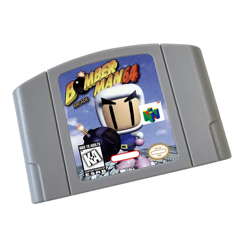 Game Cartridge For Bomberman arcade N64  Game Cartridge  Compatible Fond memories of childhood