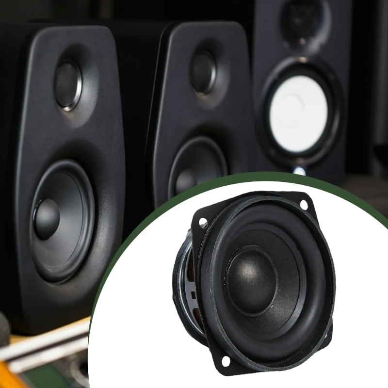 Professional 4Ohm 15W 3inch Round Loudspeaker Full Ranges Speaker Multimedia Portable Speaker Amplifier Loudspeaker