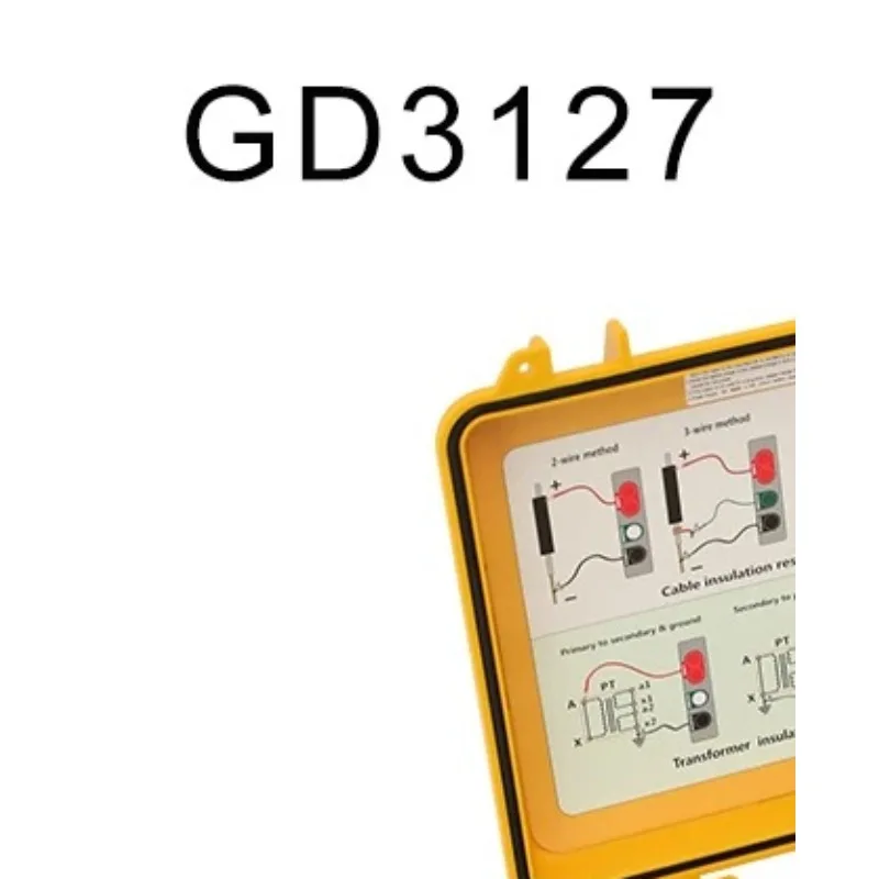 

GD3127 5kV Electrical Test Equipment HV Insulation Resistance Tester Megohm Meter