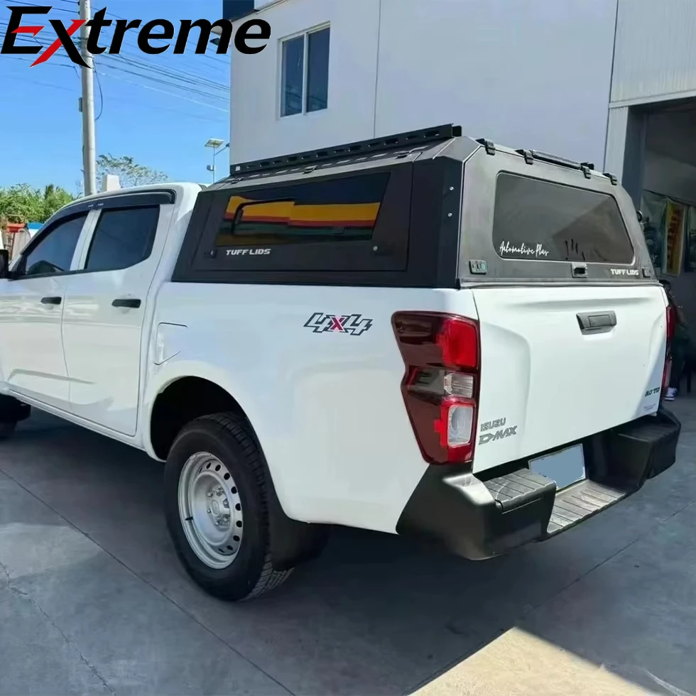 extreme:Customized Aluminum 4X4 Pickup Truck Canopy for ISUZU D-MAX Leakproof Anti-rusted Anto Accessories Hardtop Cover