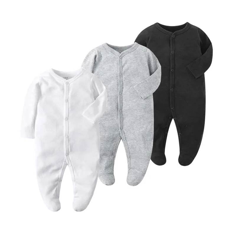 Four Seasons Fashion Baby Boys Girls Bodysuit Long Sleeve100%Cotton 0-12 months Baby Clothes Newborn body bebe Jumpsuit Clothing