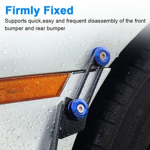 Universelle Aluminium Schnelle Fathous -Estern, Stoßfänger, Unterlegscheiben für Honda Civic, Kia, Mitsubishi, abnehmbare Schrauben 8 Hauptverkäufe Honda Civic Pressil - №3