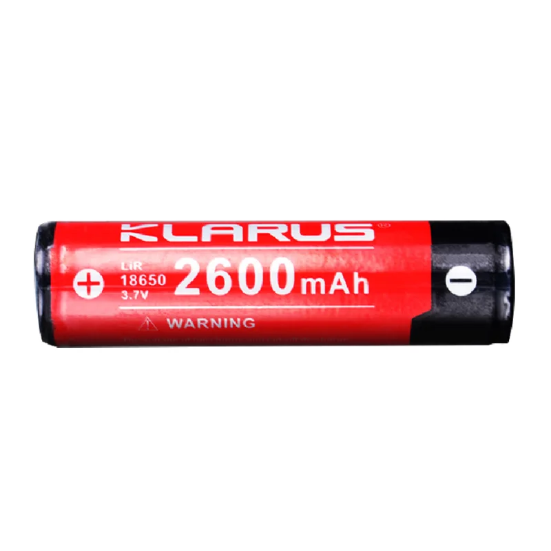 Imagem -02 - Bateria Klarus Bat26 5a 2600mah 18650li-ion Bateria