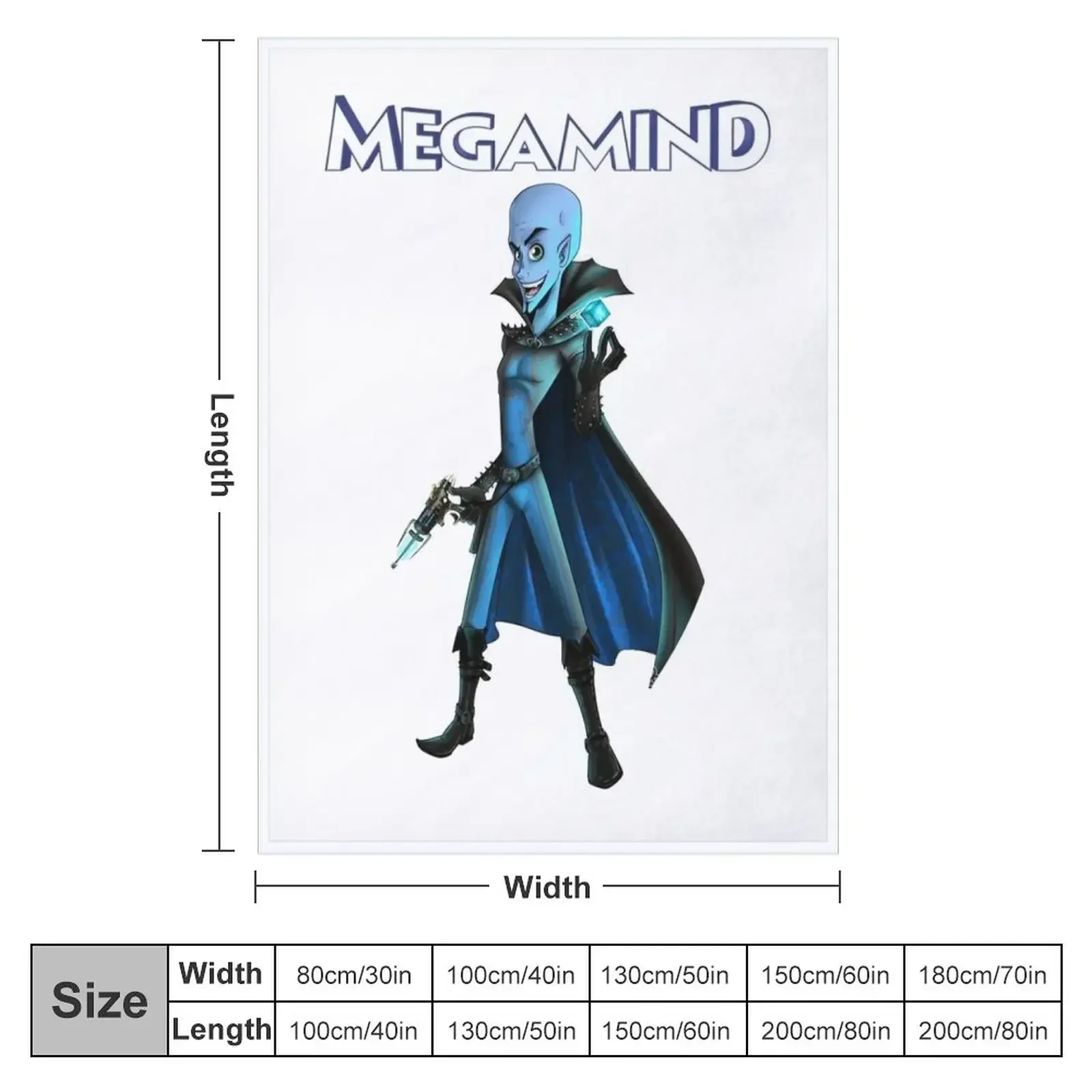 megamind Throw Blanket Tourist heavy to sleep Blankets