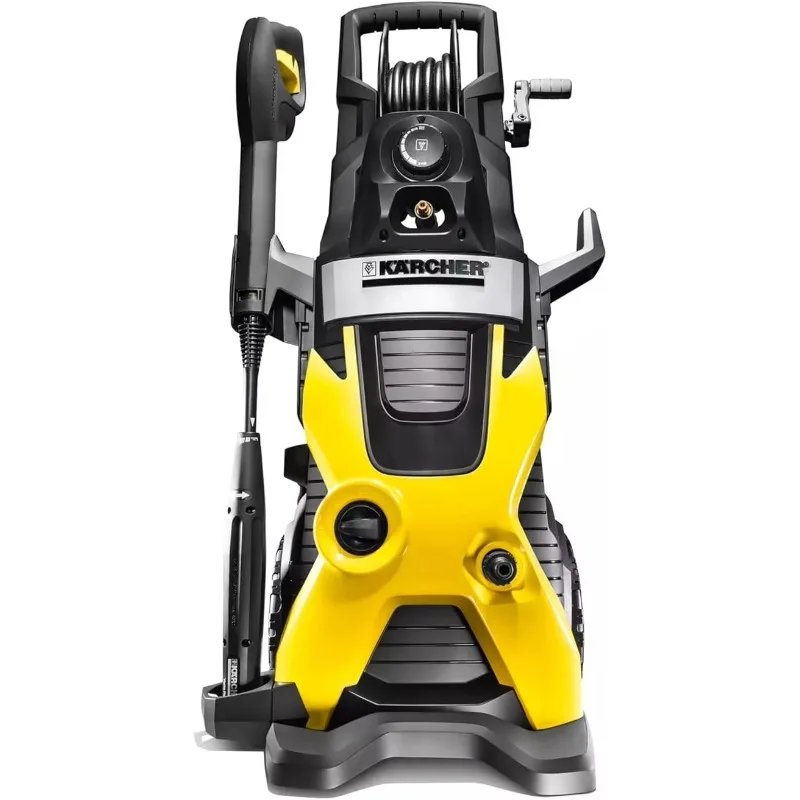 

Premium Electric Pressure Washer 2000 PSI - with Vario Power & Dirtblaster Wands, Pressurized Hose Reel - 1.4 GPM