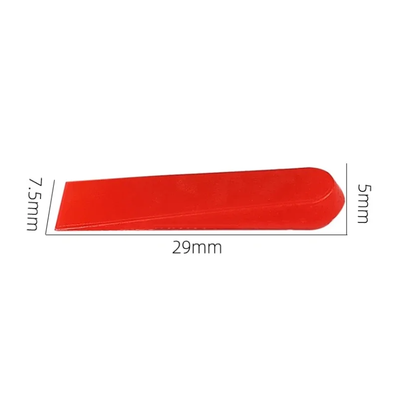 100 pezzi distanziatore per piastrelle in plastica clip di localizzazione riutilizzabile 5mm livellatore per piastrelle strumento di costruzione strumento di regolazione della cucitura del pavimento della parete