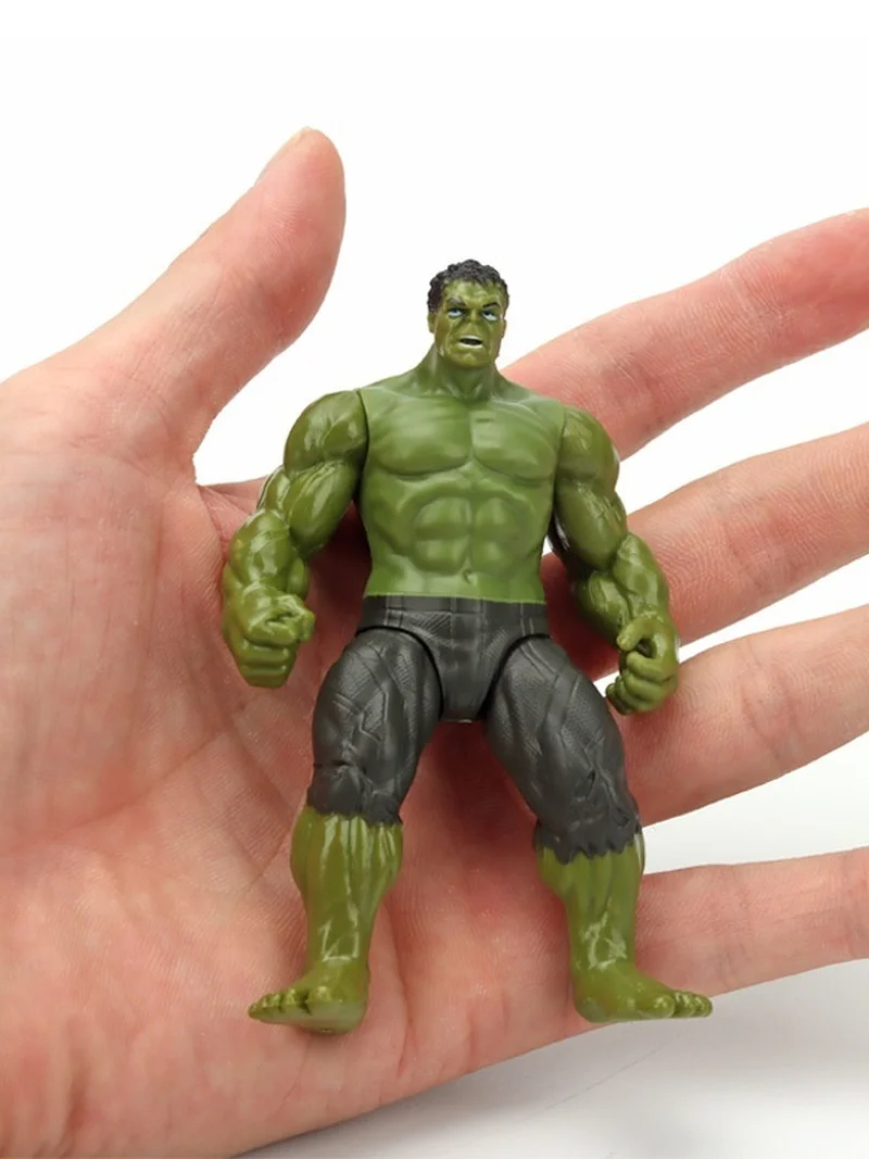 Zhongdong Super Hero Action Figure 4 Inch Mini Collectible Model Car Interior Desktop Display Ornament