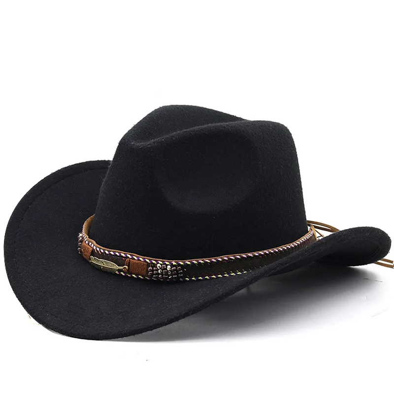 

cowboy hat men's hats western cowgirl country hat new 2024 Golf cap top hats jazz Horseback riding elegant chapéu panama luxury