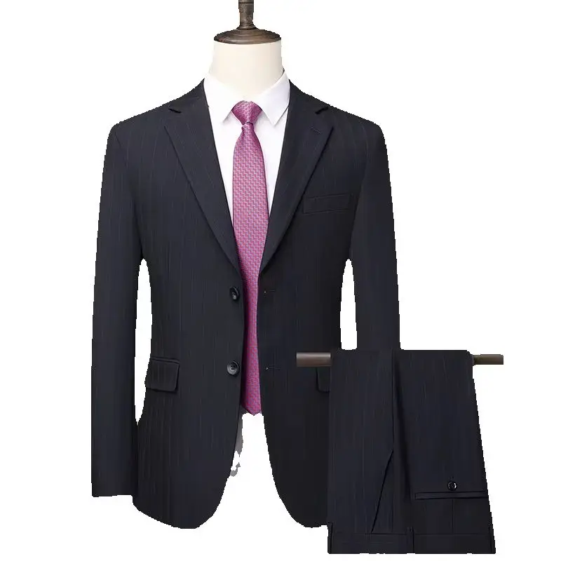 High-Quality Men's Casual Suit Set for Wedding Business Parties Trendy All-Match Autumn 2026 New Arrival
