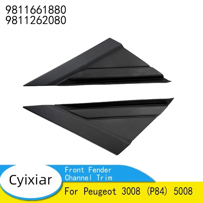 

Оригинальная треугольная накладка на крыло переднего крыла 9811661880 9811262080 для Peugeot 3008 (P84) 5008