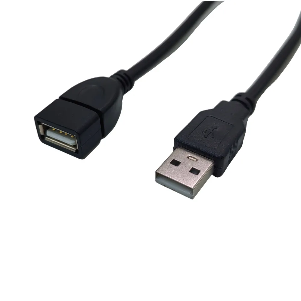 Krótki przedłużacz USB 2.0, przedłużacz USB męski na żeński do pendrive SB, czytnika kart, dysku twardego, klawiatury, myszy