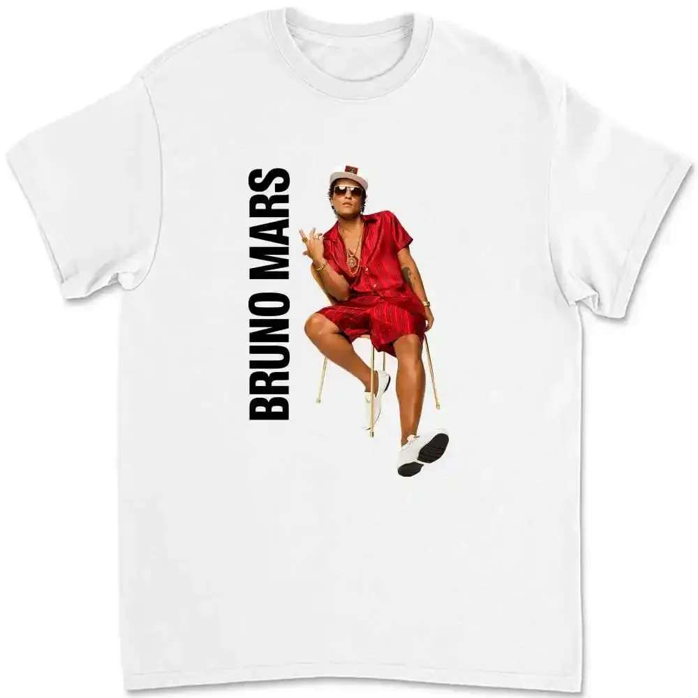 Bruno Mars 24K Magic World Tour Official 2017 T-shirt 0MUI