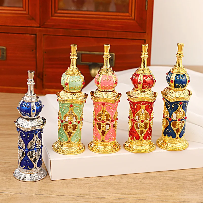 24pcs Luxury Perfume Bottles 12ml Refillable Arabic Essential Oil Perfume Bottles Wholesale